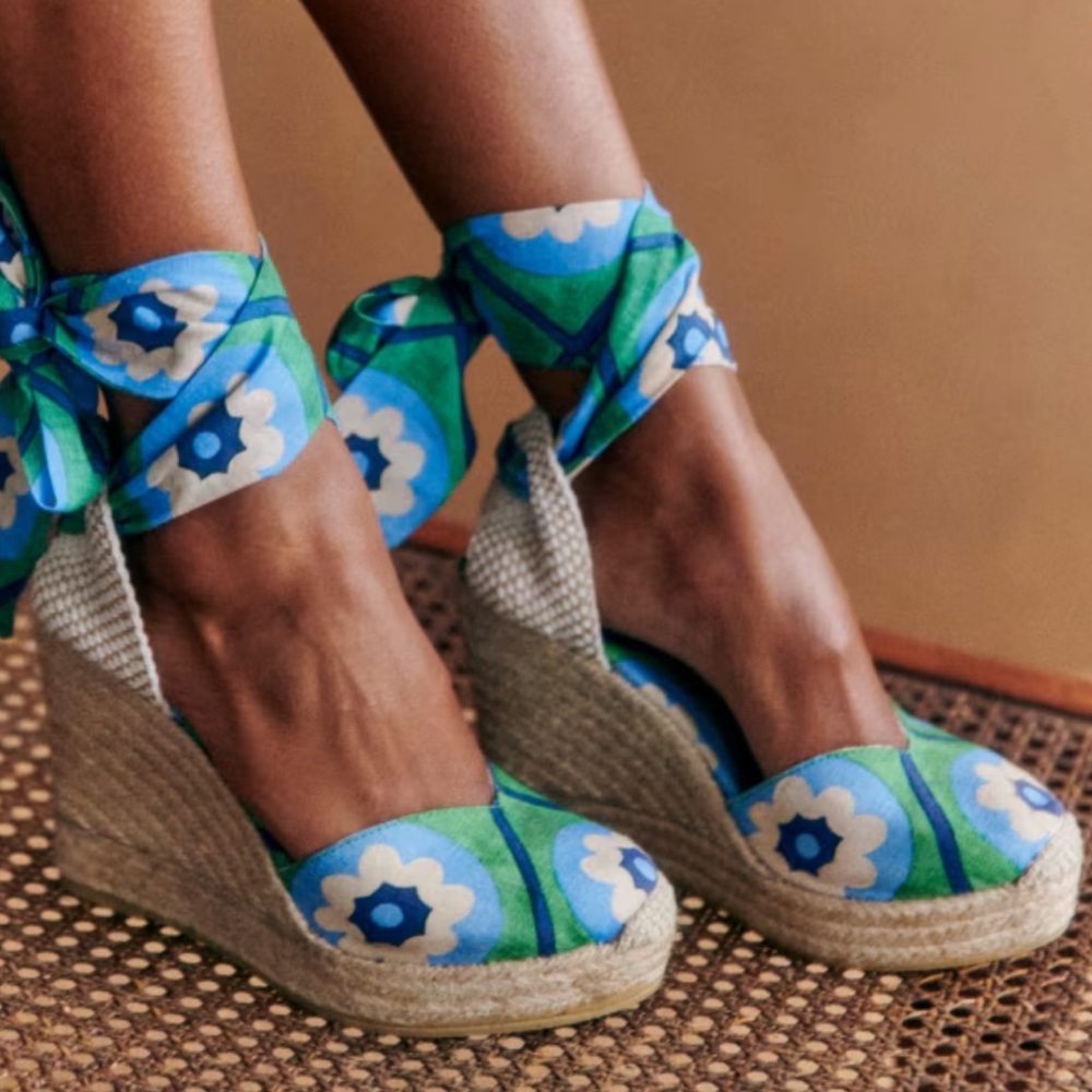 Super RARE-SÉZANE X MOMONÌ TANIA HIGH ESPADRILLES - - Picture 3 of 14